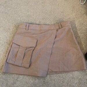 ABERCROMBIE Wrap Front Utility Skort